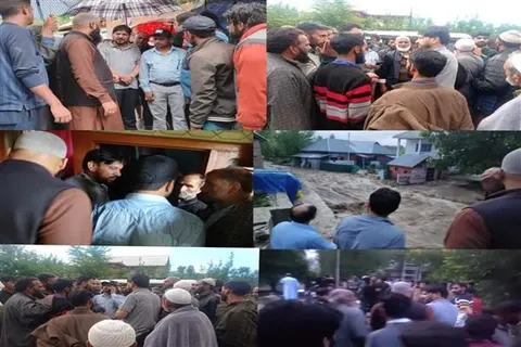 Led evacuation of families after cloudburst flash floods in Noorabad villages; no casualti