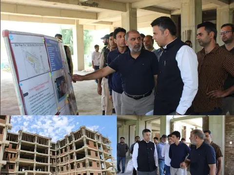 Pushed the 125-bed New District Hospital and 100-bed CCU at Reshipora