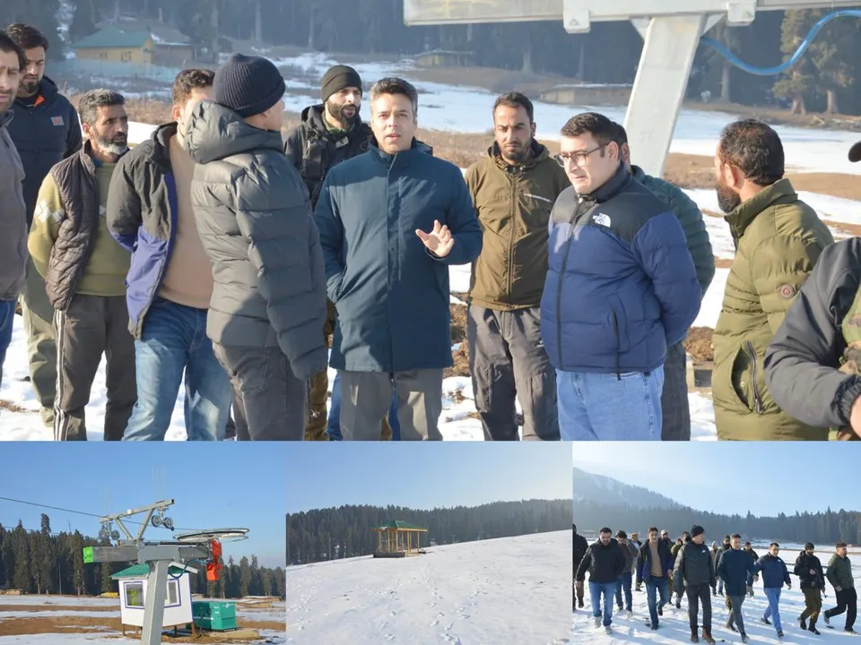 Reviewed ski infrastructure at Doodhpathri for winter tourism; youth trekking camps to Pah