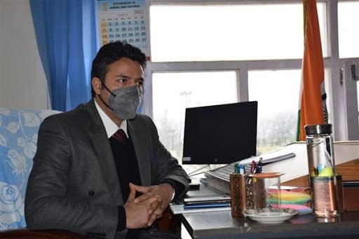 Assuming charge as Deputy Commissioner, Kulgam, 18 March 2021